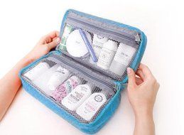 My Toiletries Bag Mini | Excellent Travel Case/Organizer With Interior Side Pockets | Premium Waterproof Polyester... N5
