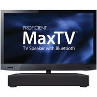 Proficient PAS62015 Audio Maxtv Plug and Play Amplified Tabletop Soundbar with Built-In Subwoofer (Black)