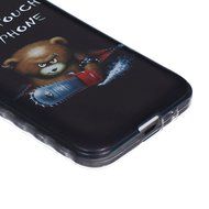 J7 Case, Firefish Colorful Pattern TPU Durable Soft TPU Back [Soft-Flex] [Shock Absorption Technology] Case for... N21