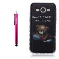 J7 Case, Firefish Colorful Pattern TPU Durable Soft TPU Back [Soft-Flex] [Shock Absorption Technology] Case for... N23