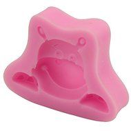 Let&#039;S Diy Hippo Cartoon Shape Baking Mold Fondant Cake Tool Chocolate Candy Cookies Pastry Soap Moulds N2