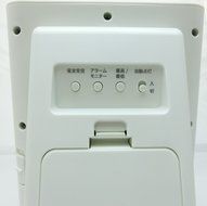 CASIO White TQT-351NJ-7BJF TQT-351NJ-7BJF analog radio alarm clock with temperature hygrometer (Japan Import) N2