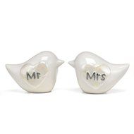 Hortense B. Hewitt Cake Top Wedding Accessories, Porcelain Love Birds