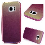 Badalink Galaxy S7 Edge Case 3 in 1 Shockproof Drop Protection Soft TPU Protective Inner Bumper + PC Frame with...