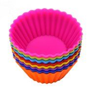 Kingstar Silicone Mini Paw Cake Pan Bone Bakeware Baking Mold Set of 2 with Lovely Brush, 29-cavity N13