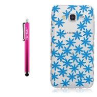 J7 Case, Firefish Colorful Pattern TPU Durable Soft TPU Back [Soft-Flex] [Shock Absorption Technology] Case for... N37