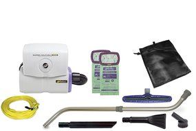 ProTeam Super HalfVac Pro Hip Vacuum / Shoulder Vacuum, Portable Vacuum Cleaner with 14-Inch Xover Floor Tool... N4
