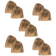 Acoustic Audio B8RS 4000 Watts Sandstone Outdoor Weatherproof 8&quot; Rock Speaker 5 Pair Pack B8RS-5Pr