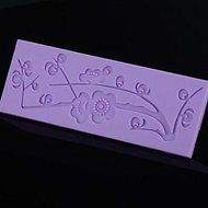 Sher DIY Silicone Cake Mold Chocolate Mold Plum Cake Mould Random Color