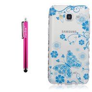 J7 Case, Firefish Colorful Pattern TPU Durable Soft TPU Back [Soft-Flex] [Shock Absorption Technology] Case for... N48
