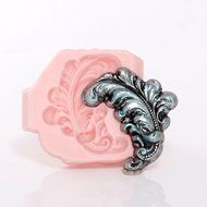 Feather Plume Silicone Mold Food Safe Chocolate, Fondant, Candy, Craft or Jewelry Mold Resin, Clay, Flexible and... N5