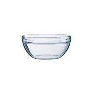 6 Cardinal Arcoroc 12oz Round Stacking Bowl E9159 Ingredients Mixing Glassware