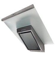 Range Hood Stainless Steel White Glass 30" KA-146-WTG NT AIR. Made in Italy.