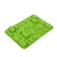 Ebake Reusable Cartoon Winnie Silicone Mold for Cake, Chocolate, Jelly, Candy and Ice cubes (Yellow) N8