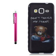 J7 Case, Firefish Colorful Pattern TPU Durable Soft TPU Back [Soft-Flex] [Shock Absorption Technology] Case for... N59