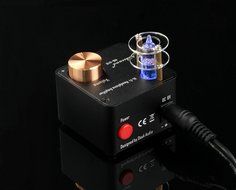 Nobsound NS-01E Mini Tube Headphone Amplifier Stereo HiFi Amp Audio Preamp (Black) N11