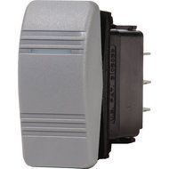 The Amazing Quality Blue Sea 7944 Contura III Switch SPDT - (ON)-OFF-ON - Gray