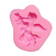 SHINA New Arrival Fondant Silicone Sugar The Angel Shaped Cake Craft Mold For Your Baby N4