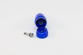 The Posh Bullet - Aluminum Snuff Bullet (Silver) N9