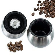 Manual Coffee Grinder - Premium Heavy Duty for Precision Grind - Brushed Stainless Steel - Hand Crank Conical... N2