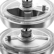Manual Coffee Grinder - Premium Heavy Duty for Precision Grind - Brushed Stainless Steel - Hand Crank Conical... N3