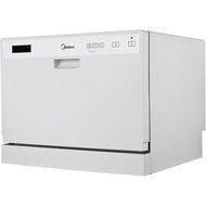 Midea 6-Place Setting Countertop Dishwasher WHITE