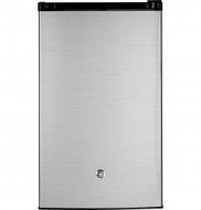 GE GME04GLKLB 20&quot; Energy Star Freestanding Compact Refrigerator with 4.4 cu. ft. Capacity, (CleanSteel)
