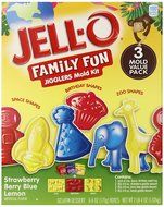 JELL-O Jigglers Halloween Mold Kit, Orange and Grape, 12 Ounce N12