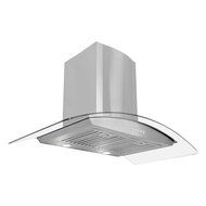 Cosmo 668A900 36" Wall Mount Range Hood with Glass , Stainless Steel