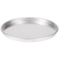 American Metalcraft HA4014 14" x 1" Heavy Weight Aluminum Straight Sided Pizza Pan N3