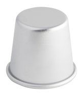 Ottinetti 2 Piece Rimmed Dariole Mold, 6cm/2.4&quot;, Gray