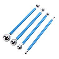 Pro Cake Tool | Incredible 4pcs Double Ended Cake Decoration/Sculpting Tool | Comfort Steady Easy Grip | Suitable... N2