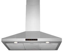 Kitchen Bath Collection STL75-LED Stainless Steel Wall-Mounted Kitchen Range Hood with High-End LED Lights, 30"