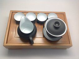 Tea Tray (Small Bamboo Box) JY028 by Music City Tea N4
