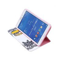 Galaxy Tab 4 10.1 Case, High Quality PU Leather Wallet Case [Card Slots] Damage Resistance and Kickstand Feature... N8