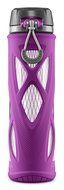 Zulu Atlas Glass Water Bottle with Flip Lid N3