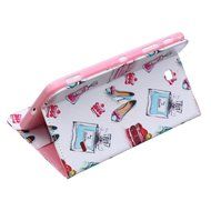 Galaxy Tab 4 10.1 Case, High Quality PU Leather Wallet Case [Card Slots] Damage Resistance and Kickstand Feature... N21