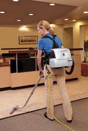 ProTeam Super HalfVac Pro Hip Vacuum / Shoulder Vacuum, Portable Vacuum Cleaner with 14-Inch Xover Floor Tool... N7