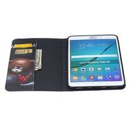 Galaxy Tab 4 10.1 Case, High Quality PU Leather Wallet Case [Card Slots] Damage Resistance and Kickstand Feature... N24