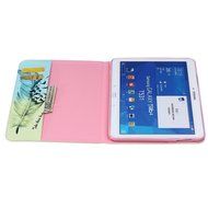 Galaxy Tab 4 10.1 Case, High Quality PU Leather Wallet Case [Card Slots] Damage Resistance and Kickstand Feature... N28
