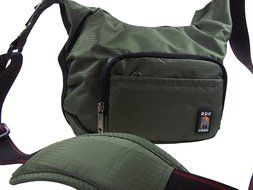 Ape Case Envoy Compact Messenger-Style Case for Camera - Orange (AC520OR) N7