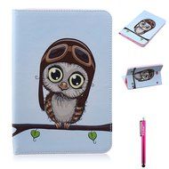 Galaxy Tab 4 10.1 Case, High Quality PU Leather Wallet Case [Card Slots] Damage Resistance and Kickstand Feature... N31