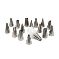 16 Piece Nozzles Stainless Piping Steel Cake Decorating Tube Tips Set for Cake Decoration with Hinged Storage... N4