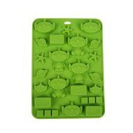 Ebake Reusable Cartoon Winnie Silicone Mold for Cake, Chocolate, Jelly, Candy and Ice cubes (Yellow) N11