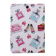 Galaxy Tab 4 10.1 Case, High Quality PU Leather Wallet Case [Card Slots] Damage Resistance and Kickstand Feature... N66