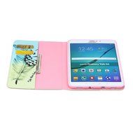 Galaxy Tab 4 10.1 Case, High Quality PU Leather Wallet Case [Card Slots] Damage Resistance and Kickstand Feature... N76