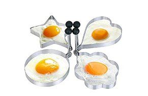 ieasysexy Lovely Mold Ring Cooking Stainless Steel Fried Egg Pancake Shaper For The Kitchen (S) N2