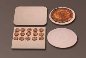 American Metalcraft STONE12 Ceramic Pizza Stone, Rectangular, 15" x 12" N2