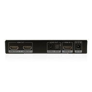 HDelity HDMI Splitter 1x2 4K2K with Audio (1 input 2 outputs) - 3D, EDID, IR, v1.4 - Active Amplifier - 1080p... N5