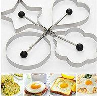 ieasysexy Lovely Mold Ring Cooking Stainless Steel Fried Egg Pancake Shaper For The Kitchen (S) N3